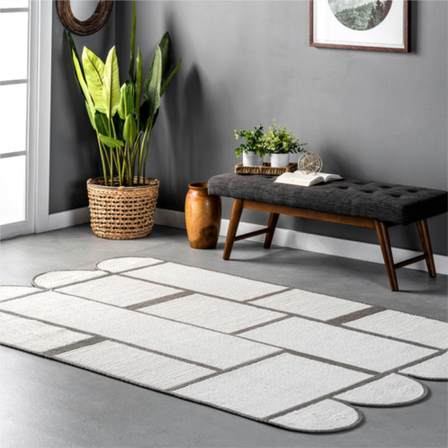 NuLOOM jolynn modern braided shapes area rug