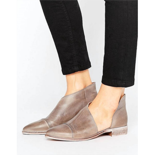 Free People womens royale flat in grey