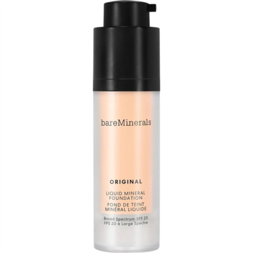 Bare Minerals original liquid mineral foundation broad spectrum spf 20 in fair 01