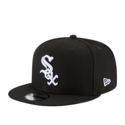 New Era 9fifty mlb chicago white sox basic black/white snapback hat 11591070