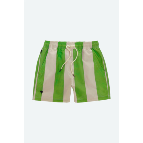 OAS swim shorts in emerald stripe