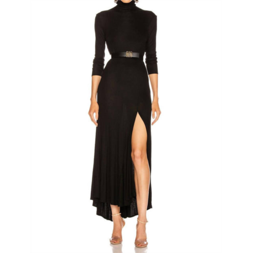 AG Jeans chels maxi dress in true black