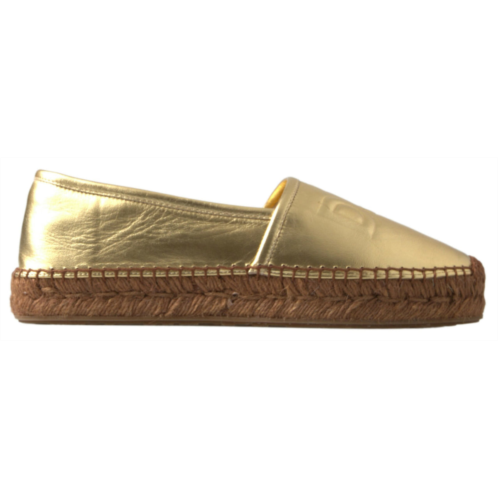 Dolce & Gabbana en elegance leather womens espadrilles