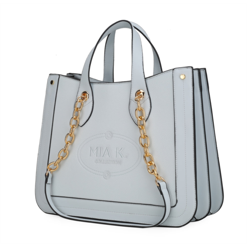 MKF Collection By Mia K. stella vegan leather womens tote bag