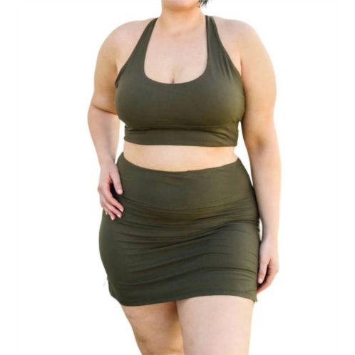 RAE MODE next move sports bra in olive