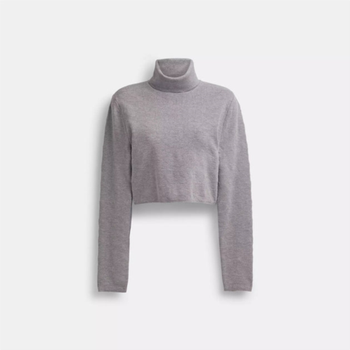 Coach Outlet signature cropped turtleneck