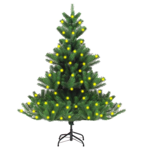 VidaXL nordmann fir artificial pre-lit christmas tree green 59.1