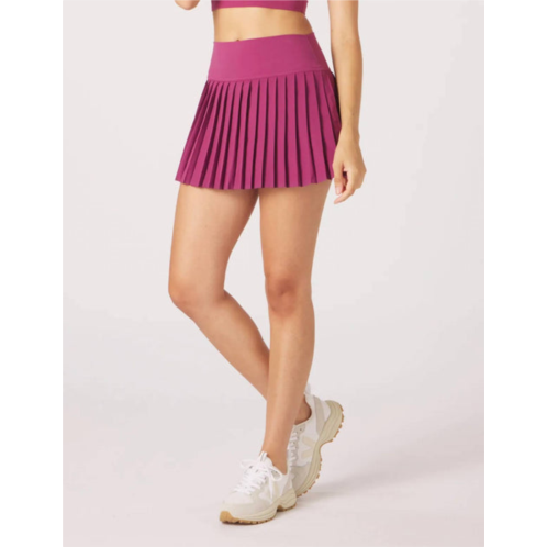 Glyder alley mini skirt in rogue