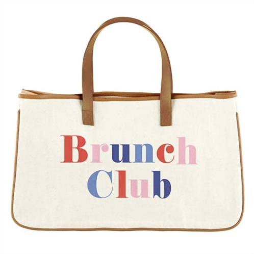 SLANT COLLECTIONS canvas tote in brunch club