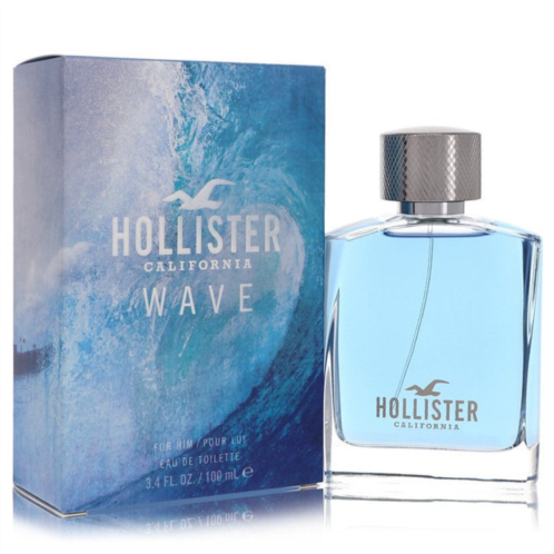 Hollister wave by eau de toilette spray 3.4 oz men