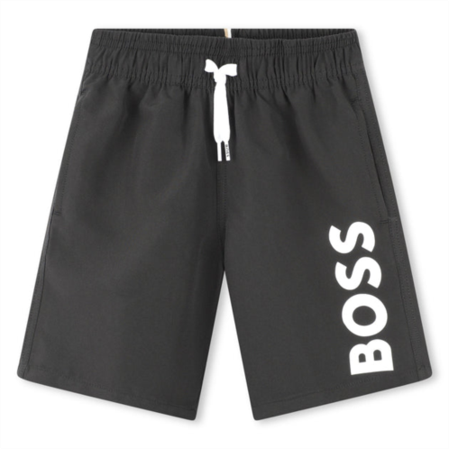 BOSS black logo swim shorts