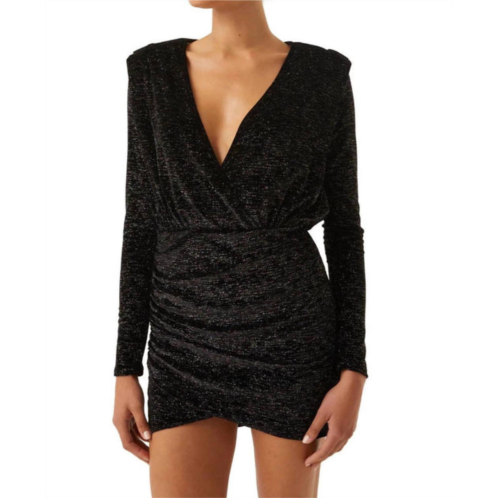 Misa Los Angeles diviana mini dress in astral dusted