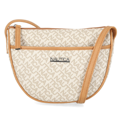 Nautica womens offshore crescent crossbody bag