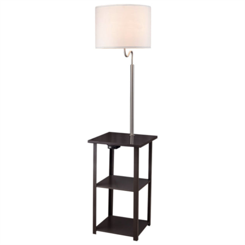 Simplie Fun 58 squared sofa side shelves table lamp w/ power station (1.14/14.96)