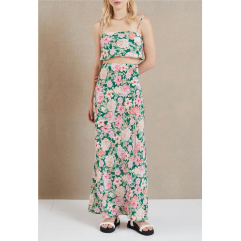 BEC + BRIDGE botanica maxi skirt in floral print