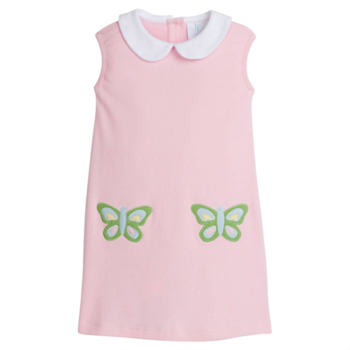 LITTLE ENGLISH girls appliqu√ libby dress in butterfly