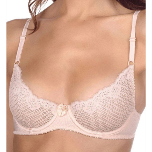 Timpa Lingerie duet lace underwire demi bra in beige