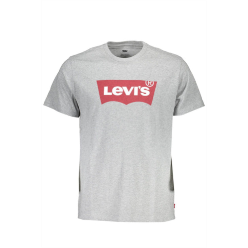 Levi sleek crew neck logo mens tee