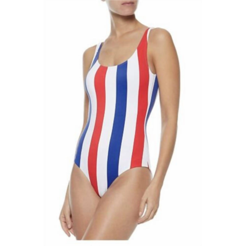 Onia patriotic kelly one piece in red/white/blue striped