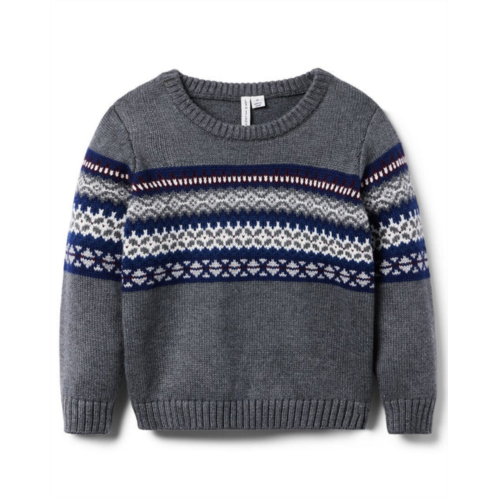 Janie and Jack fairisle sweater