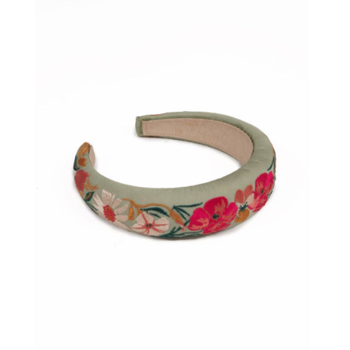 POWDER country garden padded headband in mint