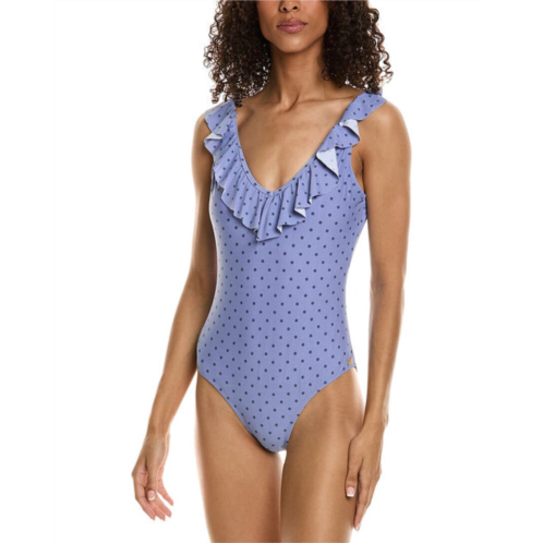 Jones New York ruffle one-piece