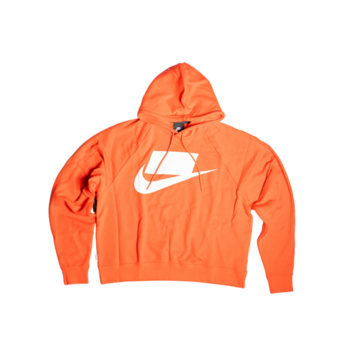 Nike sportswear french terry block logo po mens hoodie