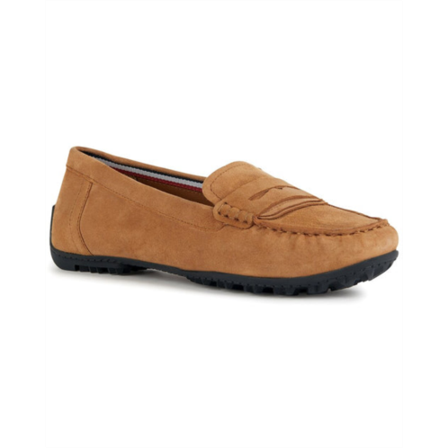 Geox kosmopolis leather moccasin