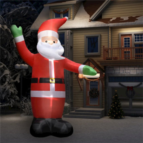 VidaXL inflatable santa claus with leds christmas decoration ip44 14.8