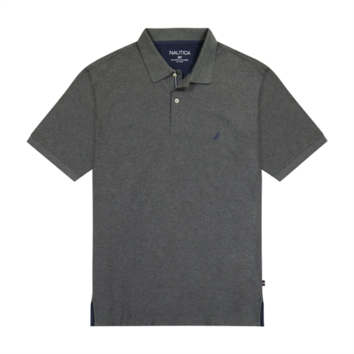 Nautica mens big & tall stretch mesh polo