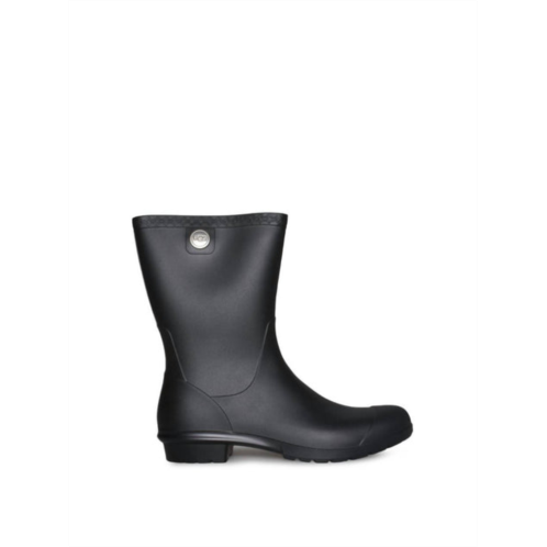 UGG womens sienna matte rain boot in black