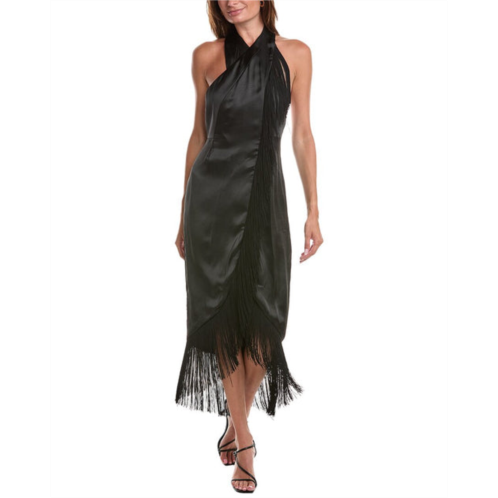 BCBGMAXAZRIA fringe cocktail dress