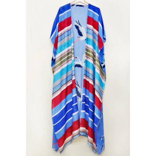 Aratta miss america kimono in red/blue/white