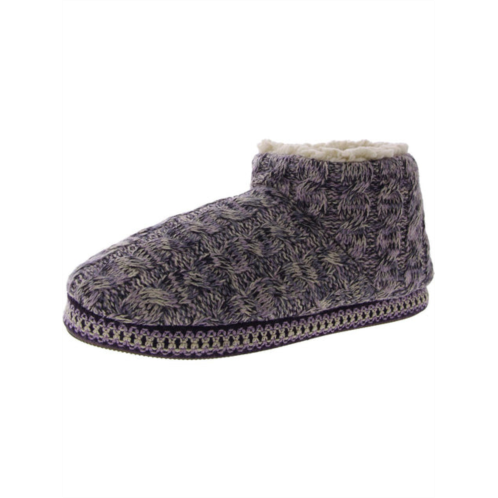 Muk Luks favina slipper womens faux fur slip on bootie slippers