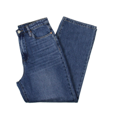 [BLANKNYC] womens denim high rise straight leg jeans