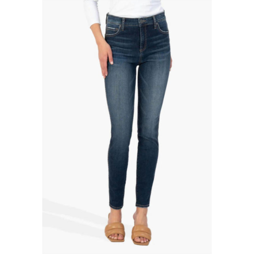 KUT FROM THE KLOTH mia high rise fab ab slim fit skinny jeans in legacy wash