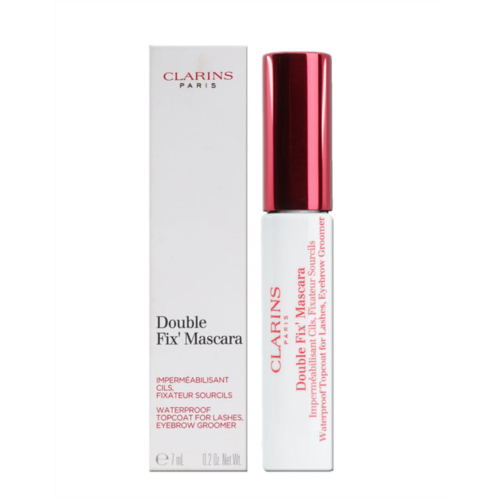 Clarins double fix mascara waterproof topcoat lashes & brows 0.2 oz