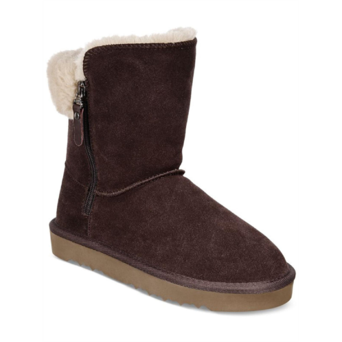 Style & Co. maevee womens leather ankle winter & snow boots