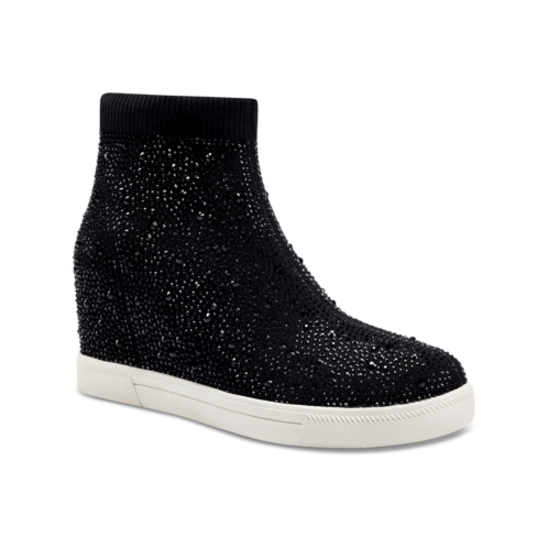 INC deena womens knit shimmer casual and fashion sneakers