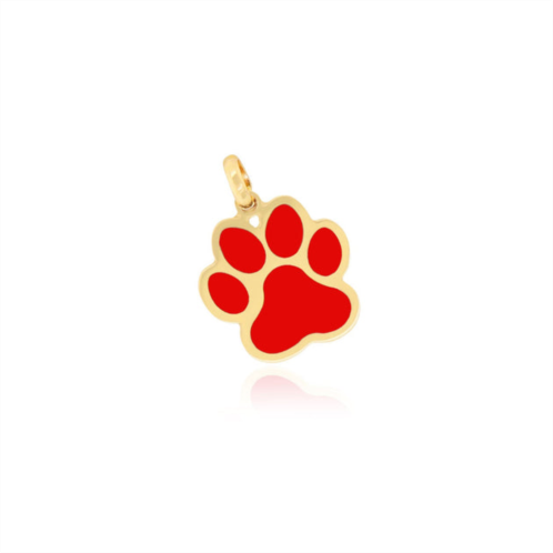 The Lovery coral paw charm