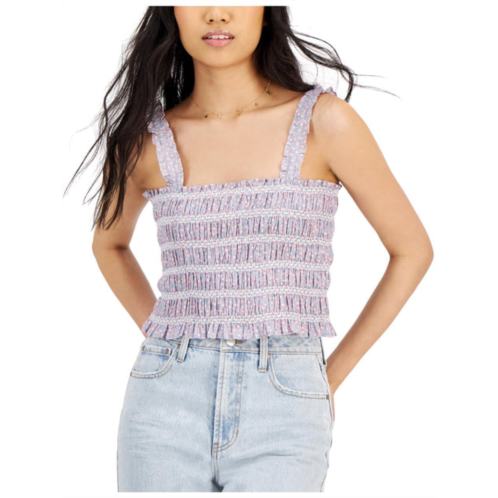 French Connection womens square neck cropped cami