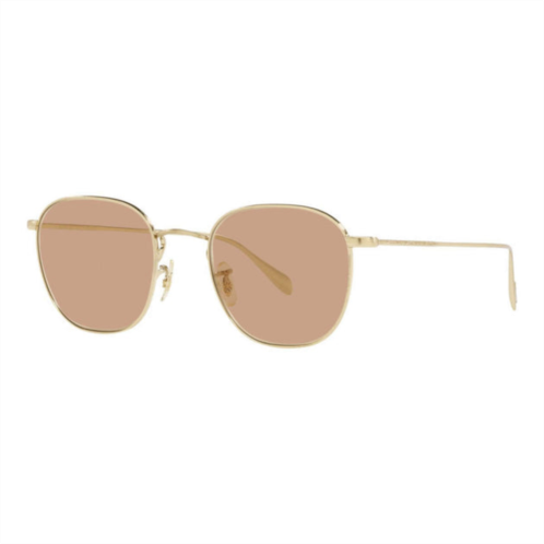 Oliver Peoples unisex opticals brushed gold 49mm opticals