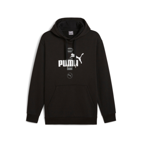 Puma mens power graphic hoodie