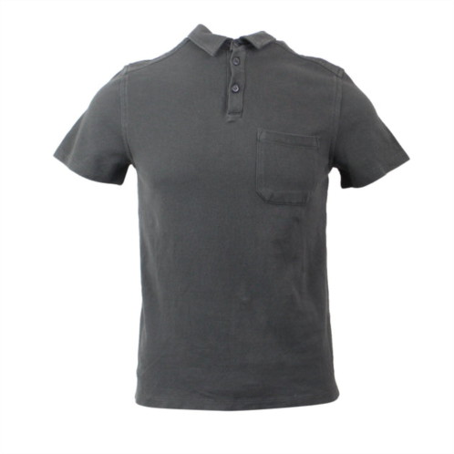 Freeman dark grey cotton short sleeve shirt