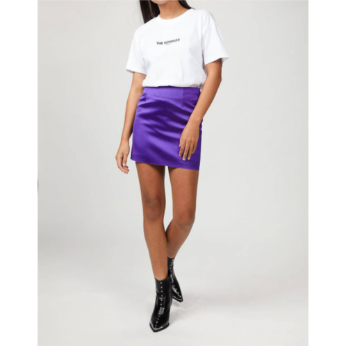 GEORGIA ALICE power mini skirt in purple