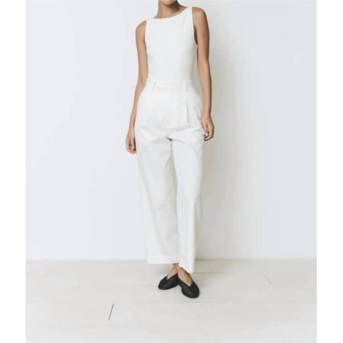 Sophie Rue siene pants in off white