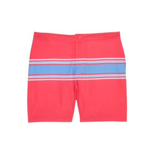 GEN TEAL mens sandbar swim trunks in stripe