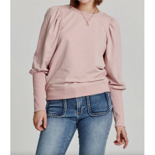 Another Love tayna sweatshirt in rose smoke