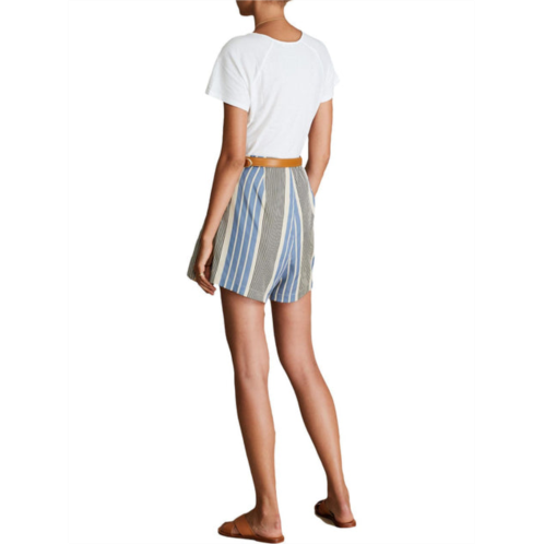 Sancia ellesse womens high waist pleated casual shorts