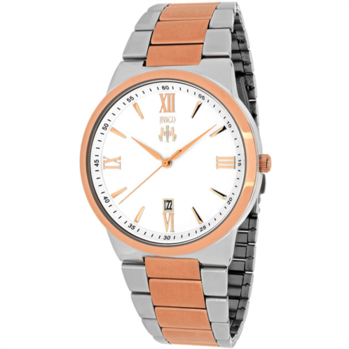 Jivago mens silver dial watch